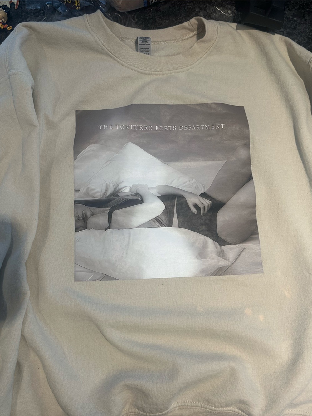 Taylor Swift TTPD Tortured Poets Department Sweatshirt Size Large
